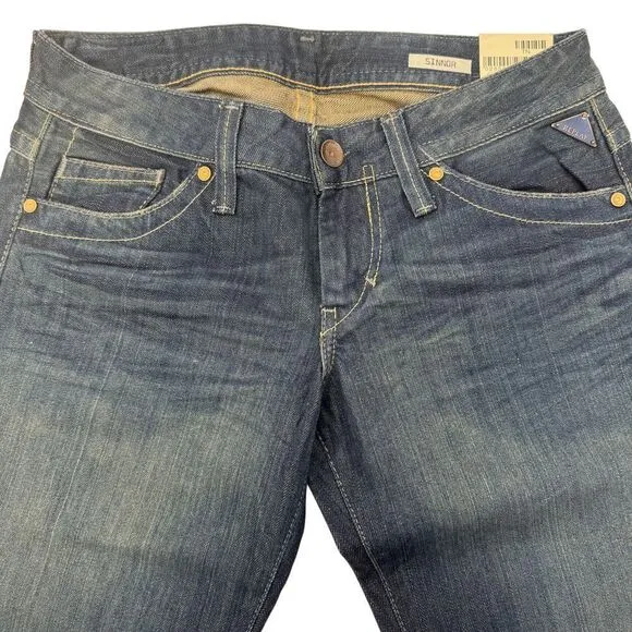 Replay Premium Bootcut Dark Wash Denim Jeans