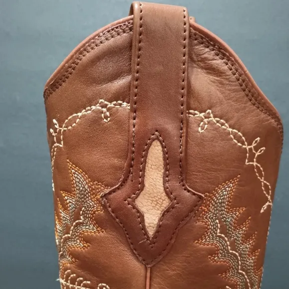 Resistol Ranch By Lucchese Women's Ostrich Boots Size 6.5 B*** READ⬇️