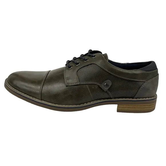 Restoration Men’s Justin Lace Up Cap Toe Oxford Shoes