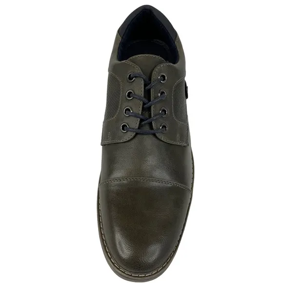 Restoration Men’s Justin Lace Up Cap Toe Oxford Shoes
