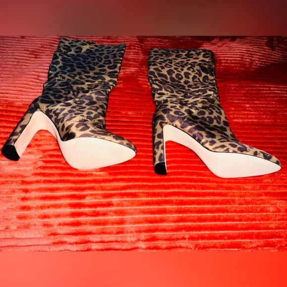 Revolve LPA Animal Print Women’s Boots Size 8