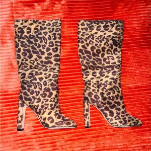 Revolve LPA Animal Print Women’s Boots Size 8