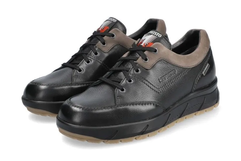 'Riko MT' men's waterproof lace-up shoe - black