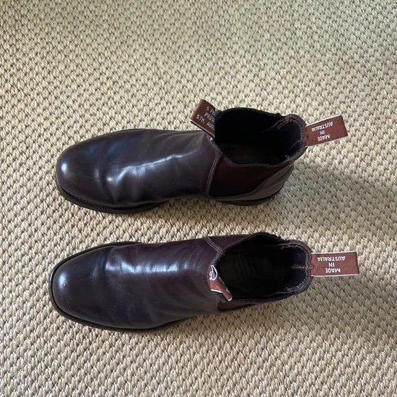 R.M Williams Men’s Chelsea Boots in brown Sz 9H (extra wide)