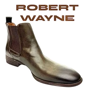 Robert Wayne Oklahoma Mens Size 9 Medium Dark Brown Boots Pre-Owned