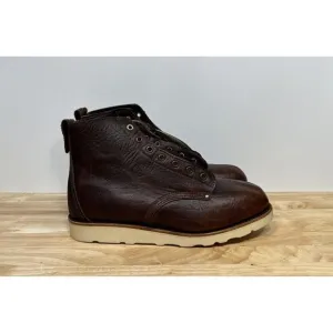Rocawear Villa Boots Brown Made In USA Men’s Size 10.5 Vibram Soles 1010–14