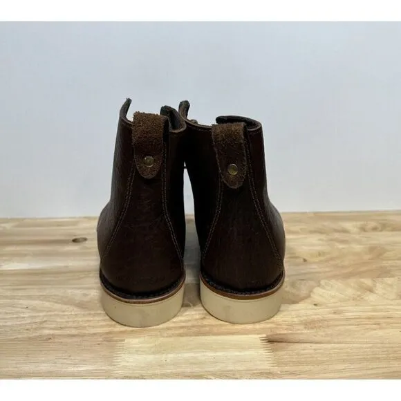 Rocawear Villa Boots Brown Made In USA Men’s Size 10.5 Vibram Soles 1010–14