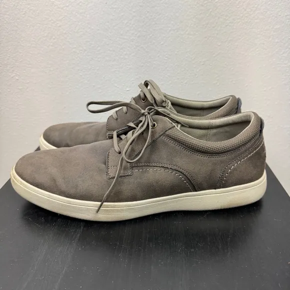 Rockport Colle Plain Toe CJ3214 Sneaker Mens 13 Gray Lace Up Lifestyle Shoes