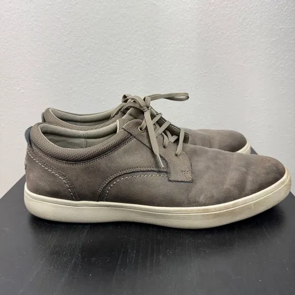 Rockport Colle Plain Toe CJ3214 Sneaker Mens 13 Gray Lace Up Lifestyle Shoes