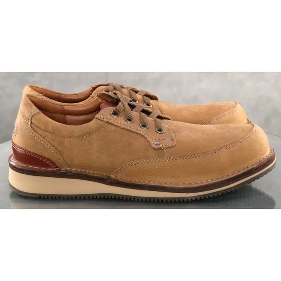 Rockport Works Prestige $120 Men's Point Steel Toe Work Shoes Size 12 RK2803 EUC