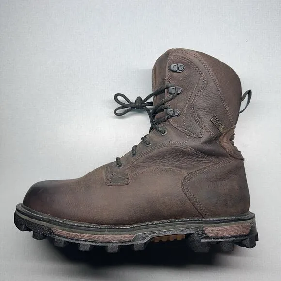 Rocky Men’s Thinsulate Ultra Leather Boots Size 12W RKS0392 Brown 400 Gram