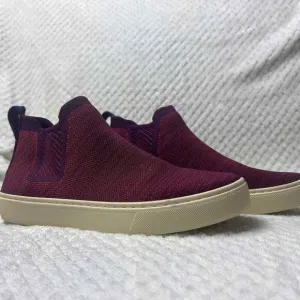 Rothy's - Chelsea Sneaker in Plum Melange -‎ Size 6.5