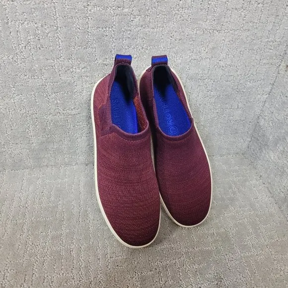 ROTHY'S The Chelsea Plum Melange Pull On Sneaker Shoes Women's Size US 8, 10