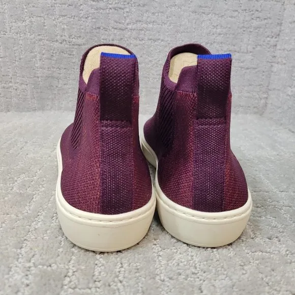 ROTHY'S The Chelsea Plum Melange Pull On Sneaker Shoes Women's Size US 8, 10