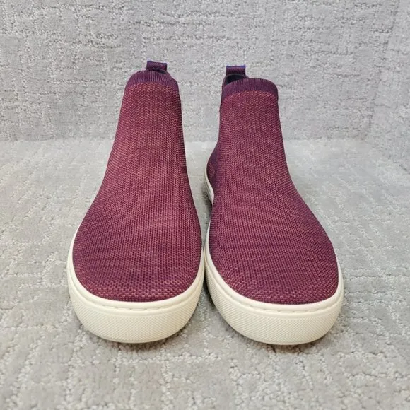 ROTHY'S The Chelsea Plum Melange Pull On Sneaker Shoes Women's Size US 8, 10