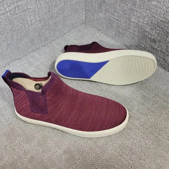 ROTHY'S The Chelsea Plum Melange Pull On Sneaker Shoes Women's Size US 8, 10