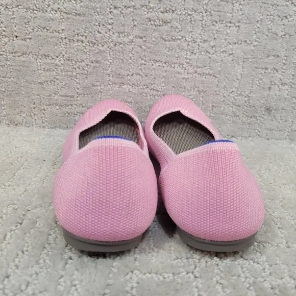 ROTHY’S The Flat Women's Size US 6 Begonia Pink Round Toe Slip On Ballet Shoes