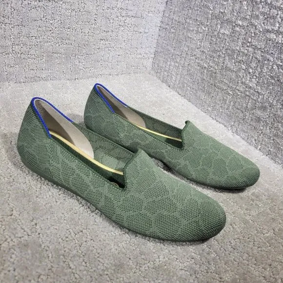 Rothys The Loafer Women's Size 7 US Safari Round Toe Slip on Flat Ballet Shoes