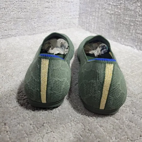 Rothys The Loafer Women's Size 7 US Safari Round Toe Slip on Flat Ballet Shoes