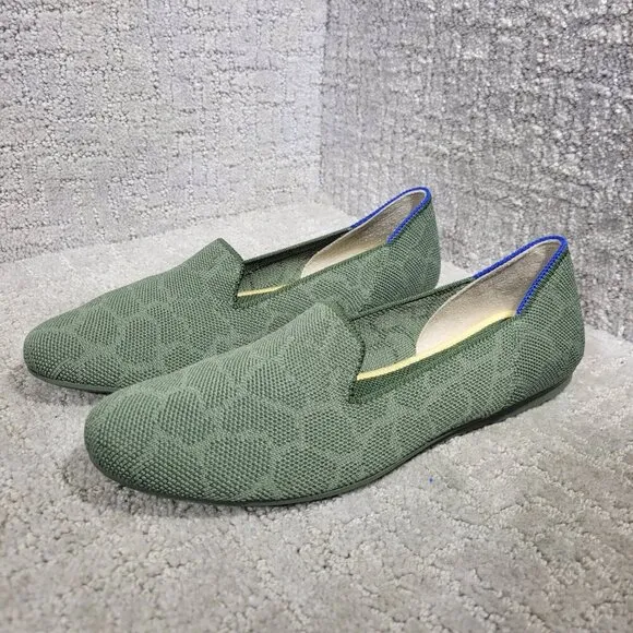 Rothys The Loafer Women's Size 7 US Safari Round Toe Slip on Flat Ballet Shoes