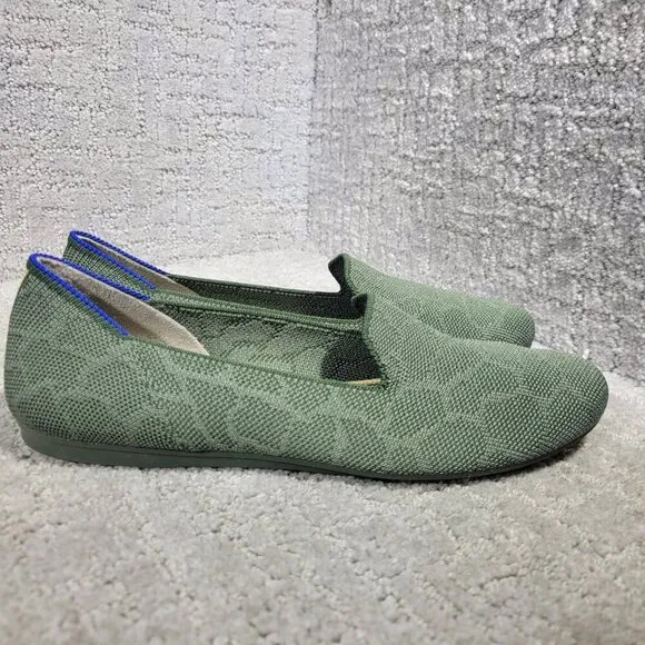 Rothys The Loafer Women's Size 7 US Safari Round Toe Slip on Flat Ballet Shoes