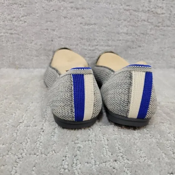 ROTHY'S The Loafer Women's Size US 7 Taupe Heather Round Toe Slip On Flat Shoes