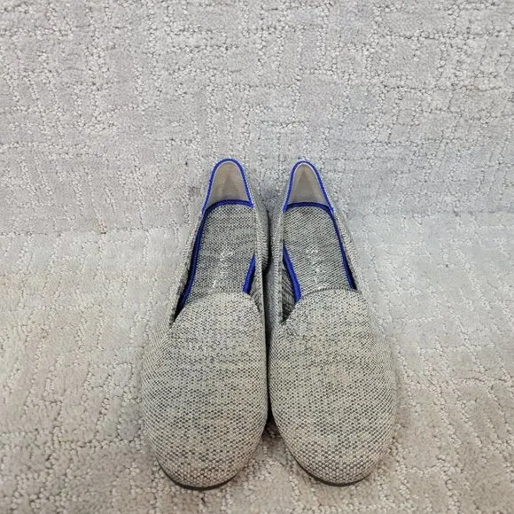ROTHY'S The Loafer Women's Size US 7 Taupe Heather Round Toe Slip On Flat Shoes