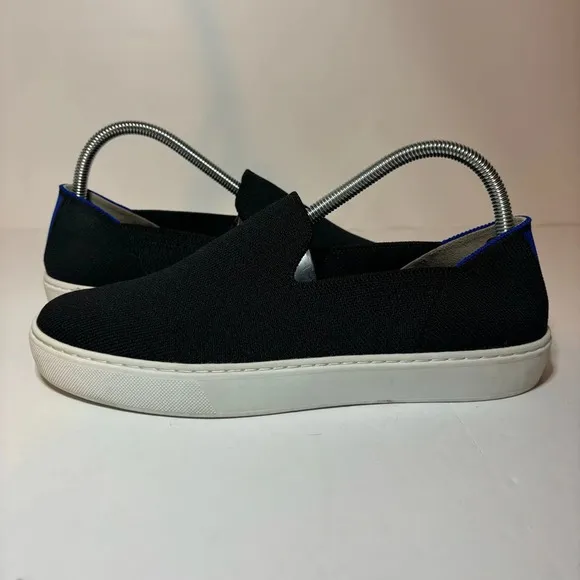 Rothy's The Original Slip-On Shoes Size 9 Black Women’s Casual Shoes