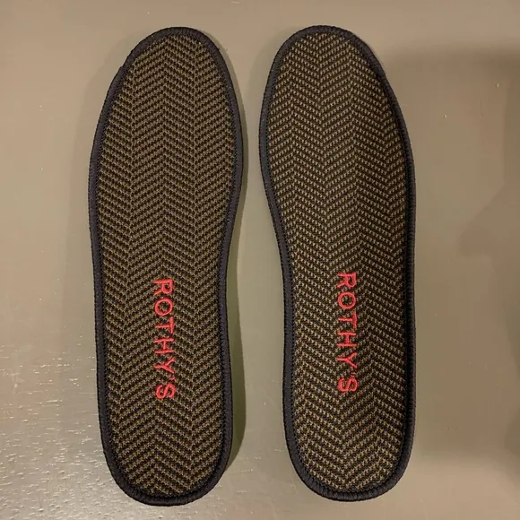 Rothy’s The Original Slip On Sneaker in Dark Brown Herringbone