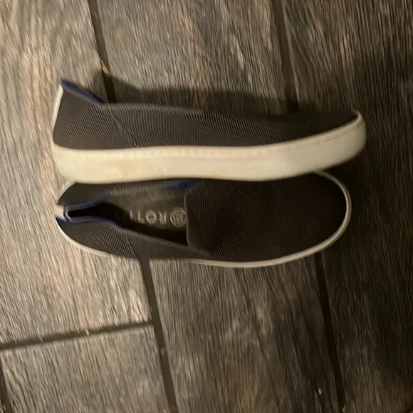Rothy’s The Original Slip On Sneaker Steel Grey Retired
