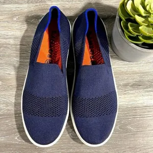 Rothy’s the snickers maritime stitch size 6 woman’s slides on shoes