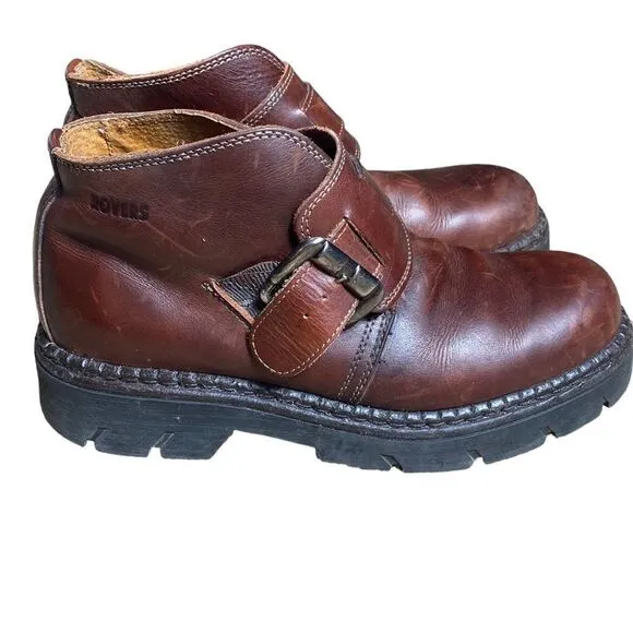 Rovers Spain leather boots brown thick sole 43 or US 10 men’s