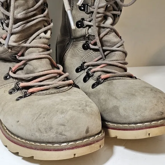 Royal Canadian Louise Waterproof Suede Fur Lined Tall Lace Up Winter Snow Boots