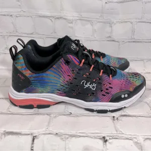 RYKA Vivid RZX Woman's Training Shoes/Sneakers Black Tie Dye-7