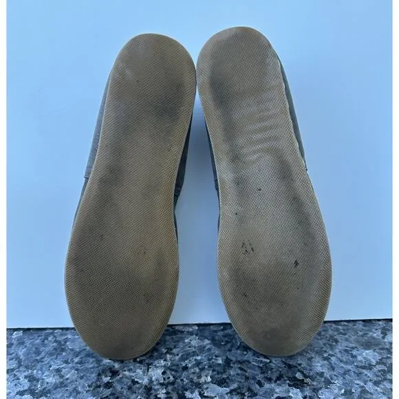 Sabah Women’s Size 39 US Sz 8.5 Slip On Shoes Gray Leather