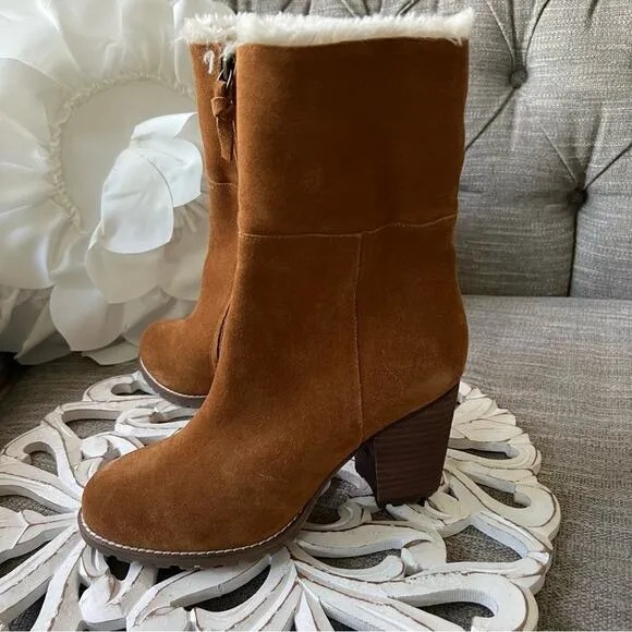 Saks Sixth Avenue Boots Heels Women’s 8 NEW