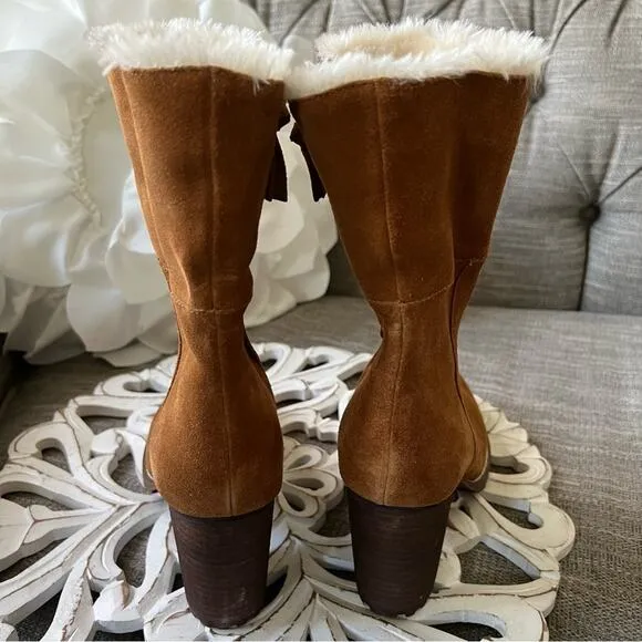 Saks Sixth Avenue Boots Heels Women’s 8 NEW
