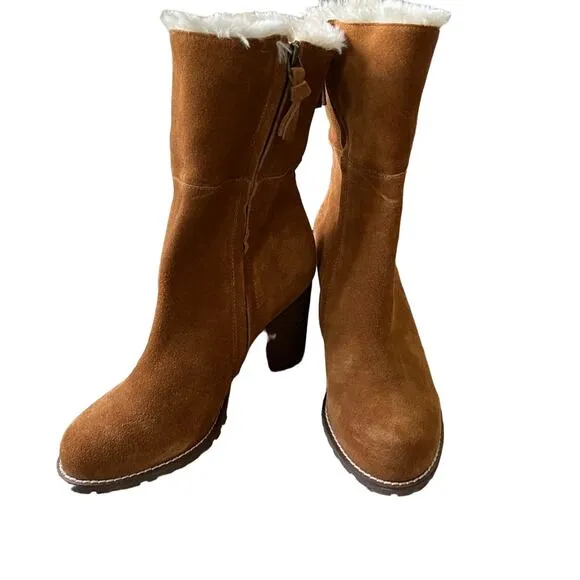Saks Sixth Avenue Boots Heels Women’s 8 NEW
