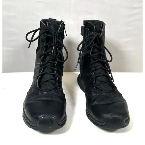 Salomon Jungle Ultra Boots Men's Size 9 Combat Tactical Black Lace Up 406093