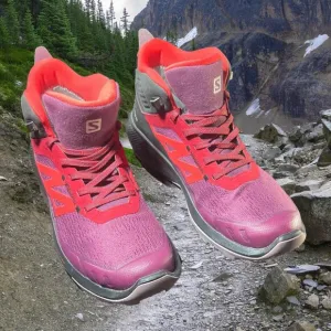 Salomon Out Pulse Mid GTX Women's Hiking Shoes Size 8 Waterproof Gore-Tex