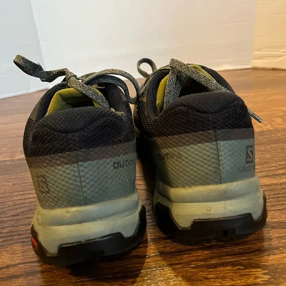 Salomon Outline GTX Gore-Tex Women's Hiking Shoes Blue Trail (159817) size 8