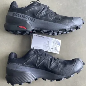 Salomon SpeedCross GTX  Mens Gore-Tex Trail Shoes Black 475690