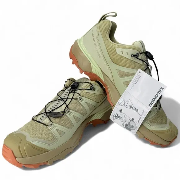 Salomon X Ultra 360 Edge Hiking Shoes Slate Green Men’s 9.5 NEW