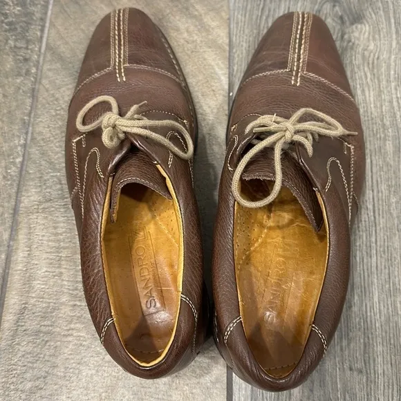 Sandro Moscoloni Brazil 9103  split cap toe leather oxford’s shoes size 10.5