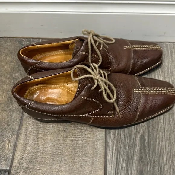 Sandro Moscoloni Brazil 9103  split cap toe leather oxford’s shoes size 10.5