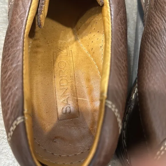 Sandro Moscoloni Brazil 9103  split cap toe leather oxford’s shoes size 10.5