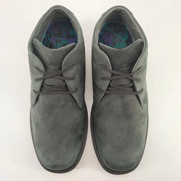 SAS Men’s Statesman Chukka Boots Oily Black Leather Size 11W