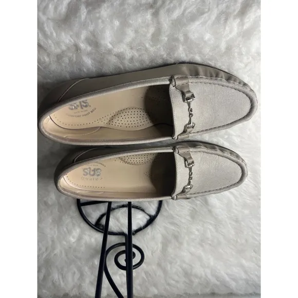 SAS Metro Slip On Loafer women's shoes Size 11N Taupe