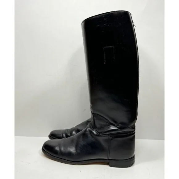 Service Riding Apparel Black Leather Riding Boots Women’s Size 10 C