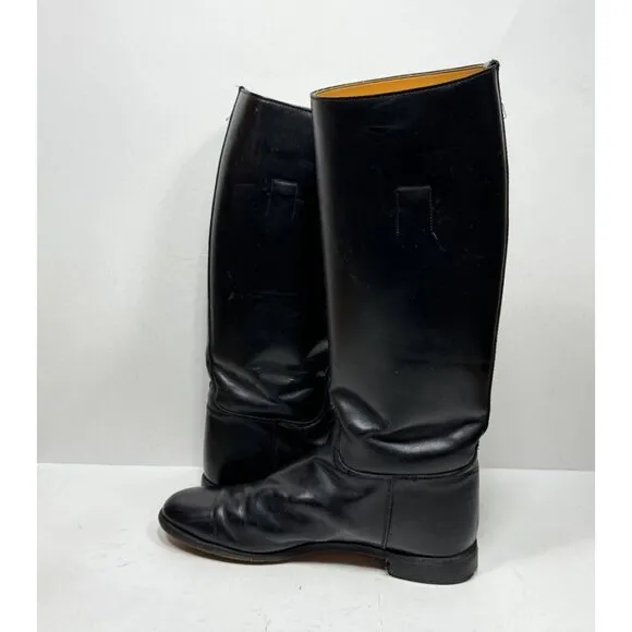 Service Riding Apparel Black Leather Riding Boots Women’s Size 10 C
